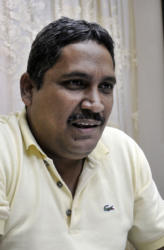 Samuel Calzada Deyunde, presidente de la Asamblea Municipal del Poder Popular. Foto: René Pérez Massola.