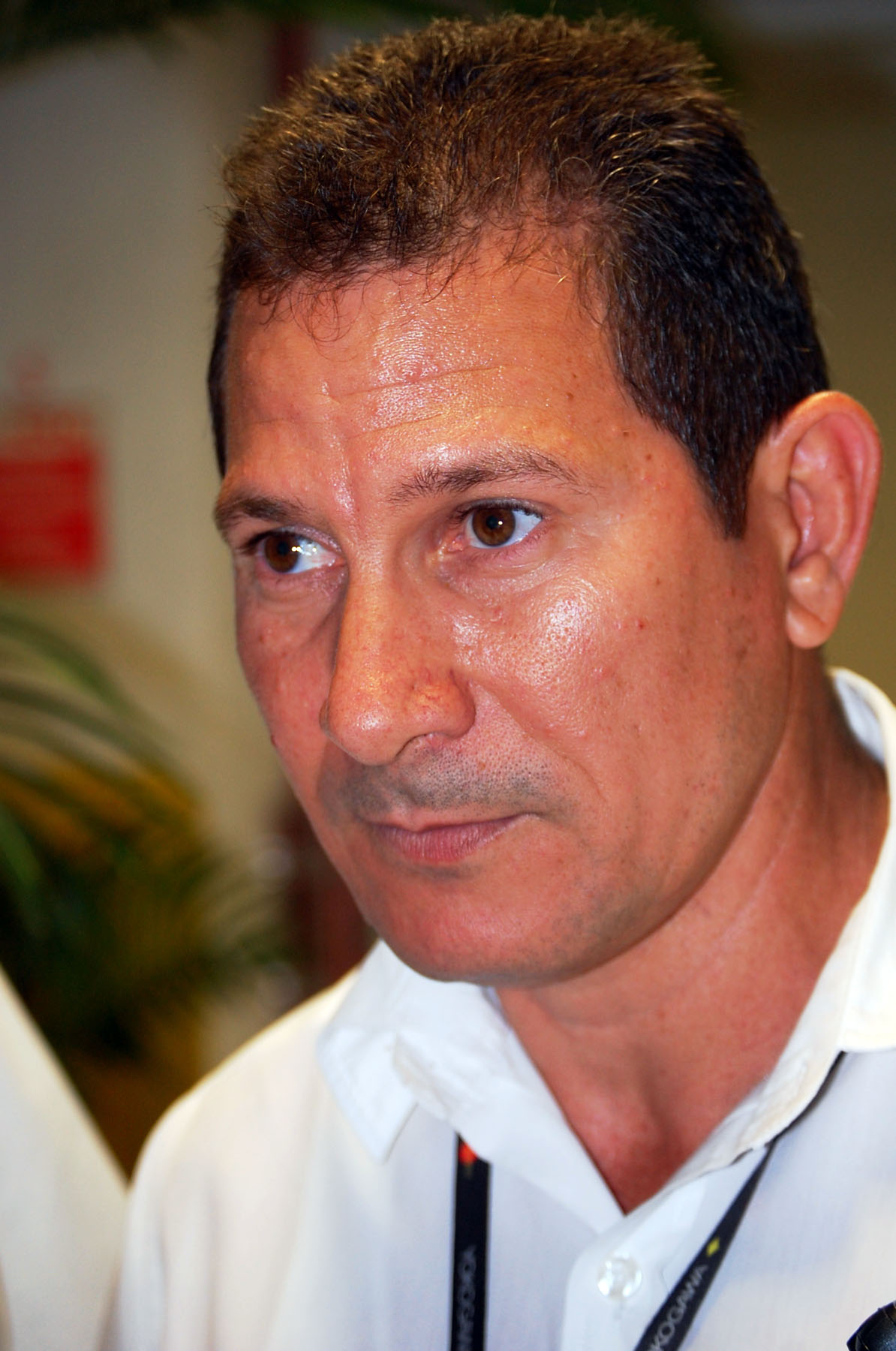 Humberto Padrón García, director general de la refinería. Foto: Del autor