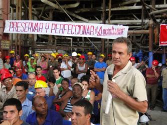 Cómo hacer más efectivo el trabajo sindical en la base es uno de los planteamientos de mayor relieve en esas reuniones