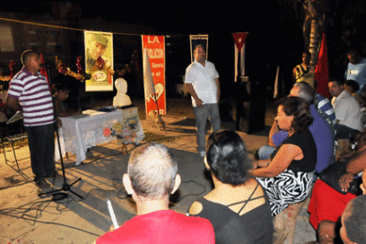 Evaluación popular en el escenario idóneo
