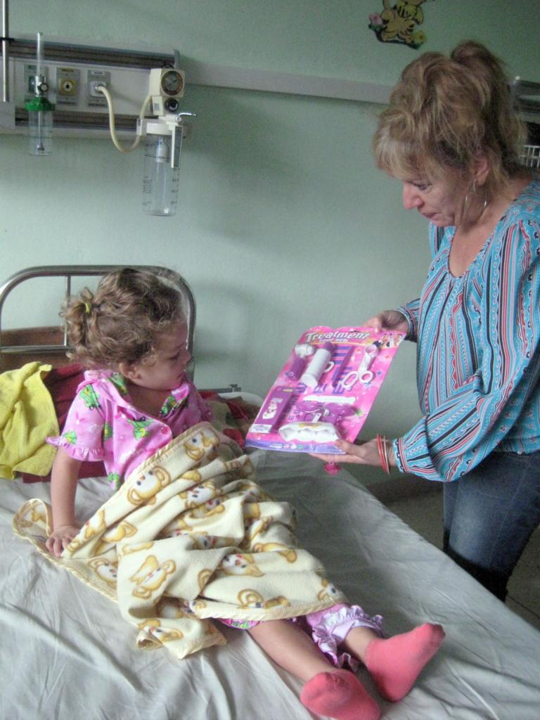 Ahora Melissa quiere ser enfermera. Foto: De la autora.