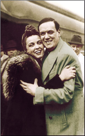 Junto a Lecuona. Foto: Archivo