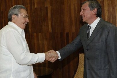 Recibió Raúl al Presidente de la Petrolera Rosneft