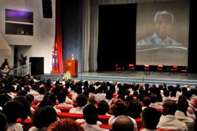 Preside Machado Ventura homenaje a Mandela en La Habana