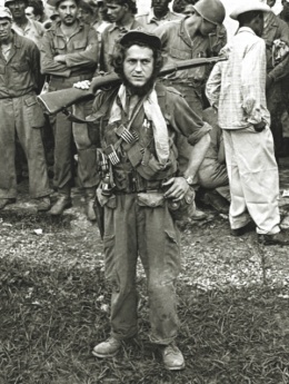 El Vaquerito, jefe del Pelotón Suicida.
