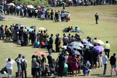 Más de cien mil sudafricanos dieron el adiós a Mandela en Pretoria