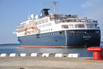 Llega a Trinidad Crucero Minerva procedente de las Bahamas