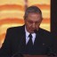 Discurso de Raúl Castro en la despedida de Nelson Mandela. Sudáfrica 2013. Foto: BBC