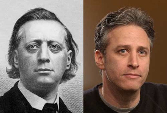 Jon Stewart y Henry Ward Beecher