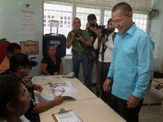 Ernesto Villegas, candidato por el Partido Socialista Unido de Venezuela (PSUV) y el Gran Polo Patriótico (GPP) a la Alcaldía Metropolitana de Caracas