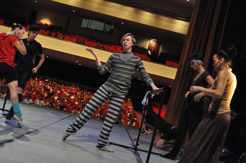 Malakhov ofreció una clase magistral en el teatro Eddy Suñol. Foto: Yuris Nórido.