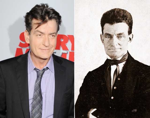 Charlie Sheen y John Brown