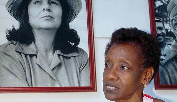 En 35 años de liderazgo sindical en la base Gloria ha sido secretaria de buró, responsable de asuntos laborales y organizadora. Foto Miguel Rubiera Jústiz (AIN)