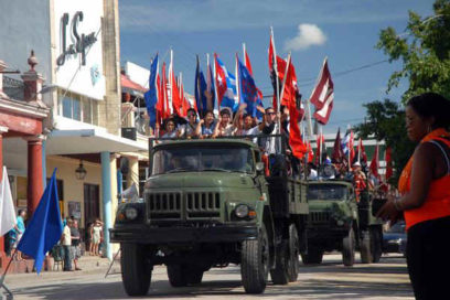 Recuerdan en Holguín paso de la Caravana de la Libertad