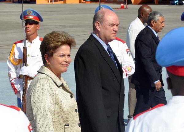 Dilma Rousseff, preside la delegación brasileña a la II Cumbre de la Comunidad de Estados Latinoamericanos y Caribeños (CELAC).Foto: AIN.