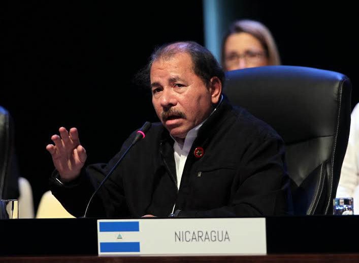 Daniel Ortega Saavedra interviene en la II Cumbre de CELAC. Foto: Ismael Francisco/ CELAC Cuba