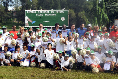 Club Feyenoord termina hoy clínica de fútbol en Cuba (+ Fotos)
