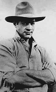 Una de las últimas fotos de Mella tomadas en México en 1928.