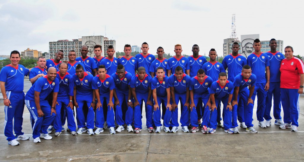 Selección cubana que participó en en el Mundial sub-20 de Turquia. Foto:Ricardo López Hevia