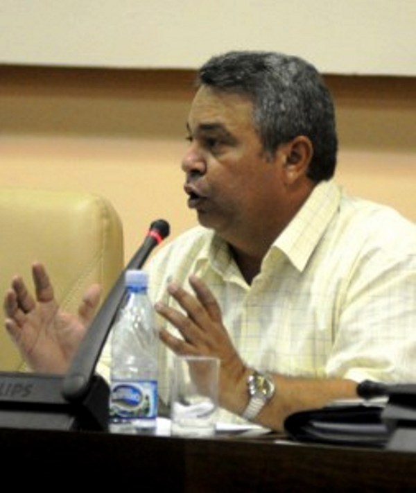 Ulises Guilarte De Nacimiento, presidente de la Comisión Organizadora del XX Congreso de la Central de Trabajadores de Cuba (CTC)