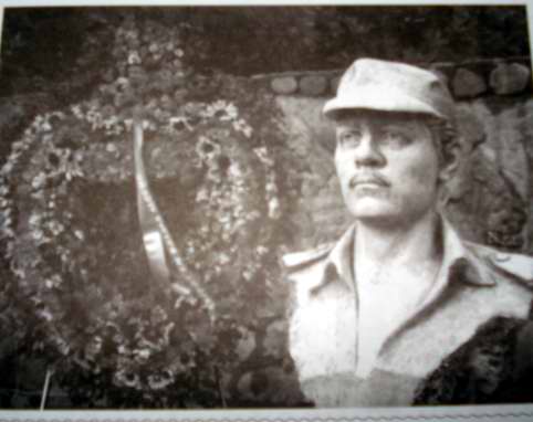 Busto del combatiente Pastor Palomares. Foto: Tomada de www.radioenciclopedia.cu