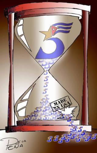 Caricatura tomada de Cubadebate