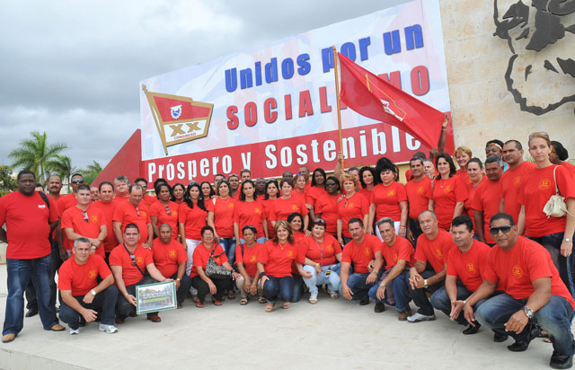 Integran la representación 60 delegados y dos invitados. Foto: Nohema Díaz Muñoz