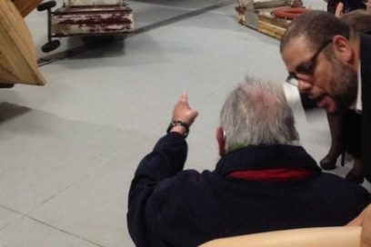 Fidel Castro Attends Opening Ceremony of Studio Art in Havana