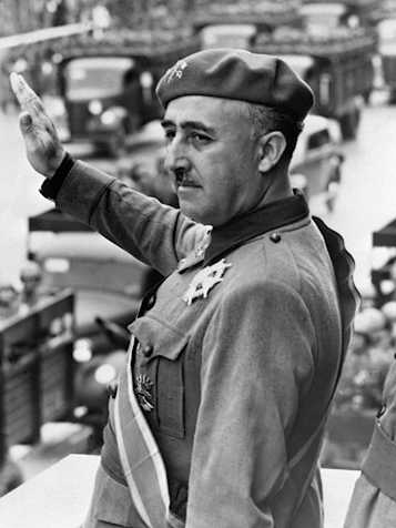 Francisco Franco, el Caudillo.