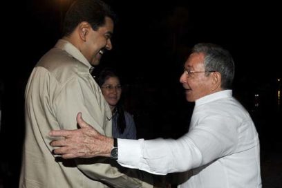 Despidió Raúl a Nicolás Maduro