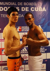 Roniel, a la derecha, debe conseguir su primer triunfo en estas lides.