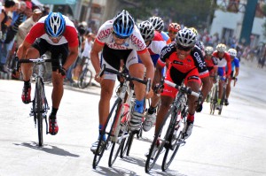 La cuarta etapa del Clásico de Ciclismo terminó en Sancti Spíritus. Foto: Ricardo López Hevia
