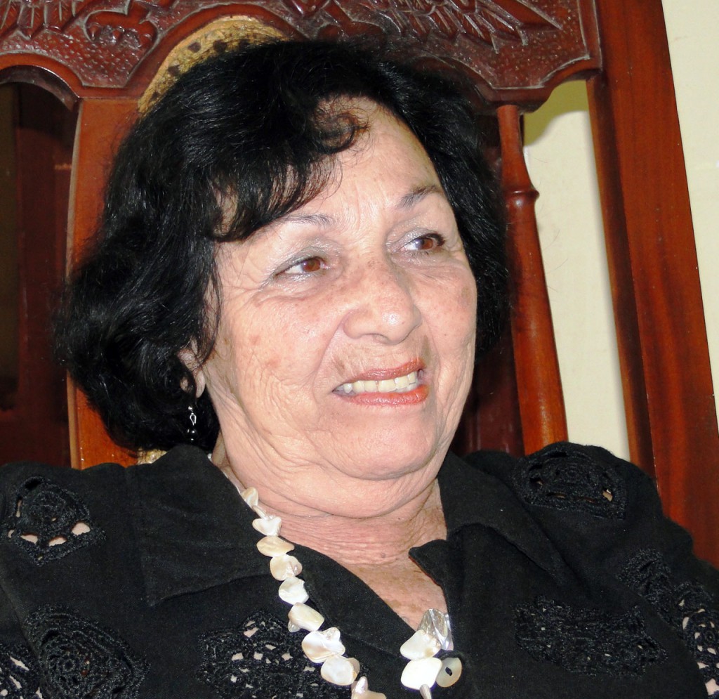 Berta Pichs Pedraza, delegada directa a la Conferencia Nacional de la ANIR que se efectuará en La Habana en el mes de octubre. Foto: Efraín Cedeño.