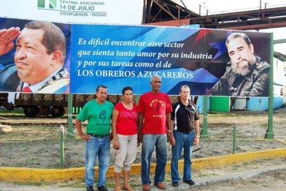 Recorren delegados al XX Congreso de la CTC centros laborales