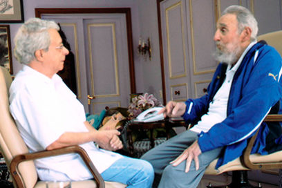 Encuentro de Fidel con Frei Betto