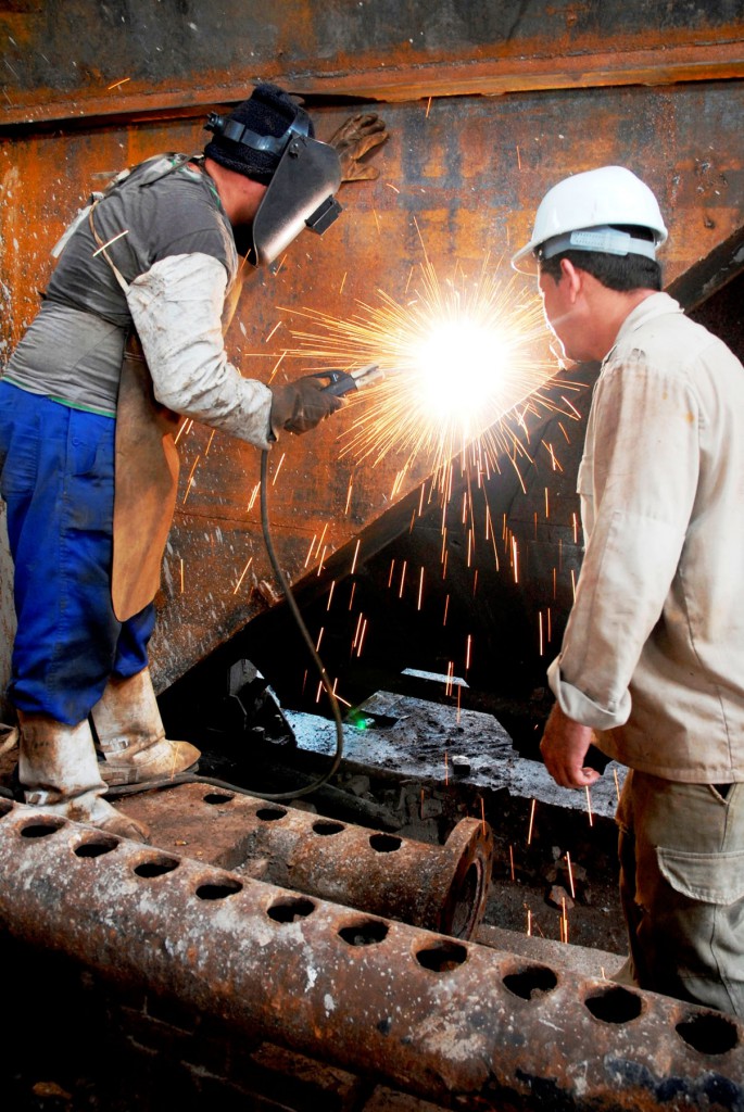 Las reparaciones ejecutadas en el central Antonio Sánchez garantizaron la estabilidad en la actual zafra. Foto: Modesto Gutiérrez, AIN.       