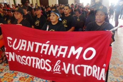 Delegación guantanamera camino al Congreso
