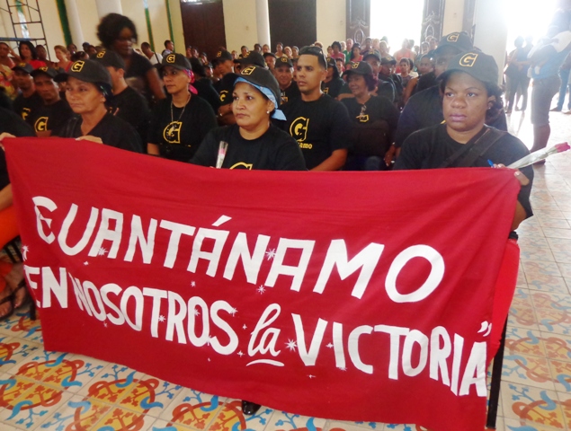 Delegación de Guantánamo al XX Congreso de la CTC