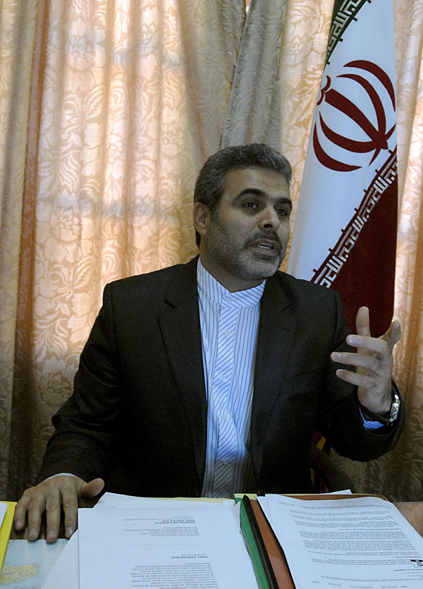 Ali Chegeni, embajador de la República Islámica de Irán en Cuba. Foto: César A. Rodríguez