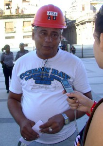 Alcides Batista Tamayo, delegado directo al XX Congreso participará en la comisión que discutirá sobre los salarios. | foto: César A. Rodríguez