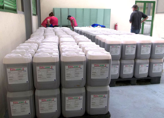 El producto terminado, el montacargas sigue ausente.