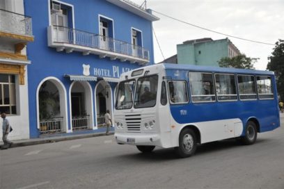 Oxígeno para el transporte público
