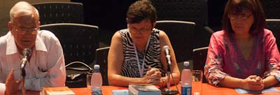 Los escritores e investigadores Luis Álvarez Álvarez, Olga García Llero y Elda Cento fueron lso compiladores de la obra Los escritores e investigadores Luis Álvarez Álvarez, Olga García Llero y Elda Cento fueron lso compiladores de la obra