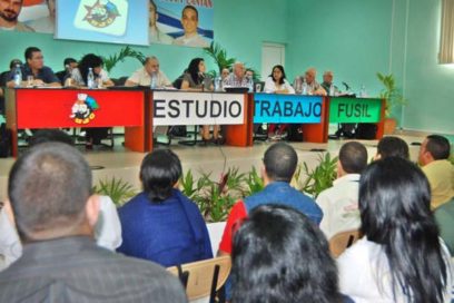 Sesionó VIII Pleno del Comité Nacional de la UJC