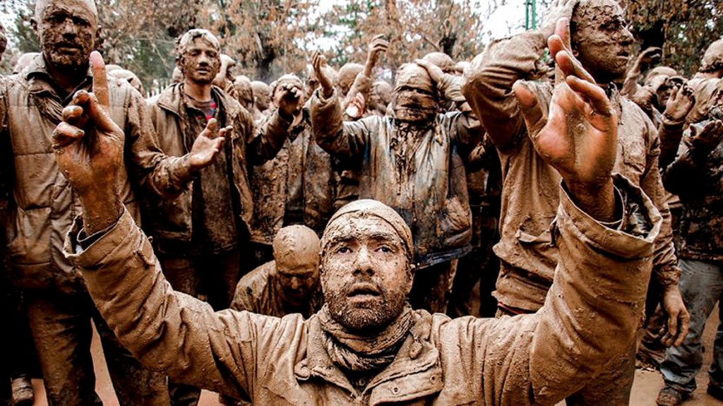 Bohran Mardani (Irán) ganó en la categoría Cultura. La foto muestra a chiítas de luto en la ciudad iraní de Bijar