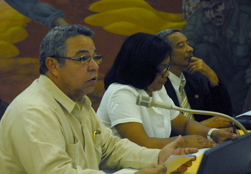 Ulises Guilarte De Nacimiento, secretario general de la Central de Trabajadores de Cuba