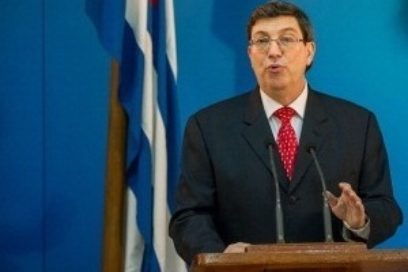 Condenó canciller cubano injerencia estadounidense en Venezuela