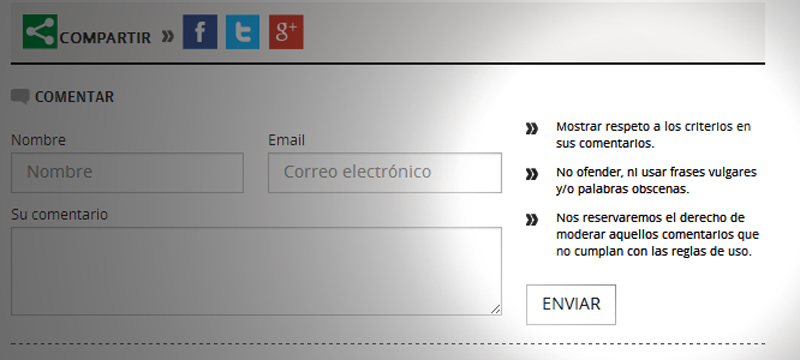 Estos son los requisitos para comentar en en la nueva web de Granma