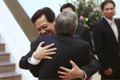 De visita en Cuba primer ministro de Vietnam