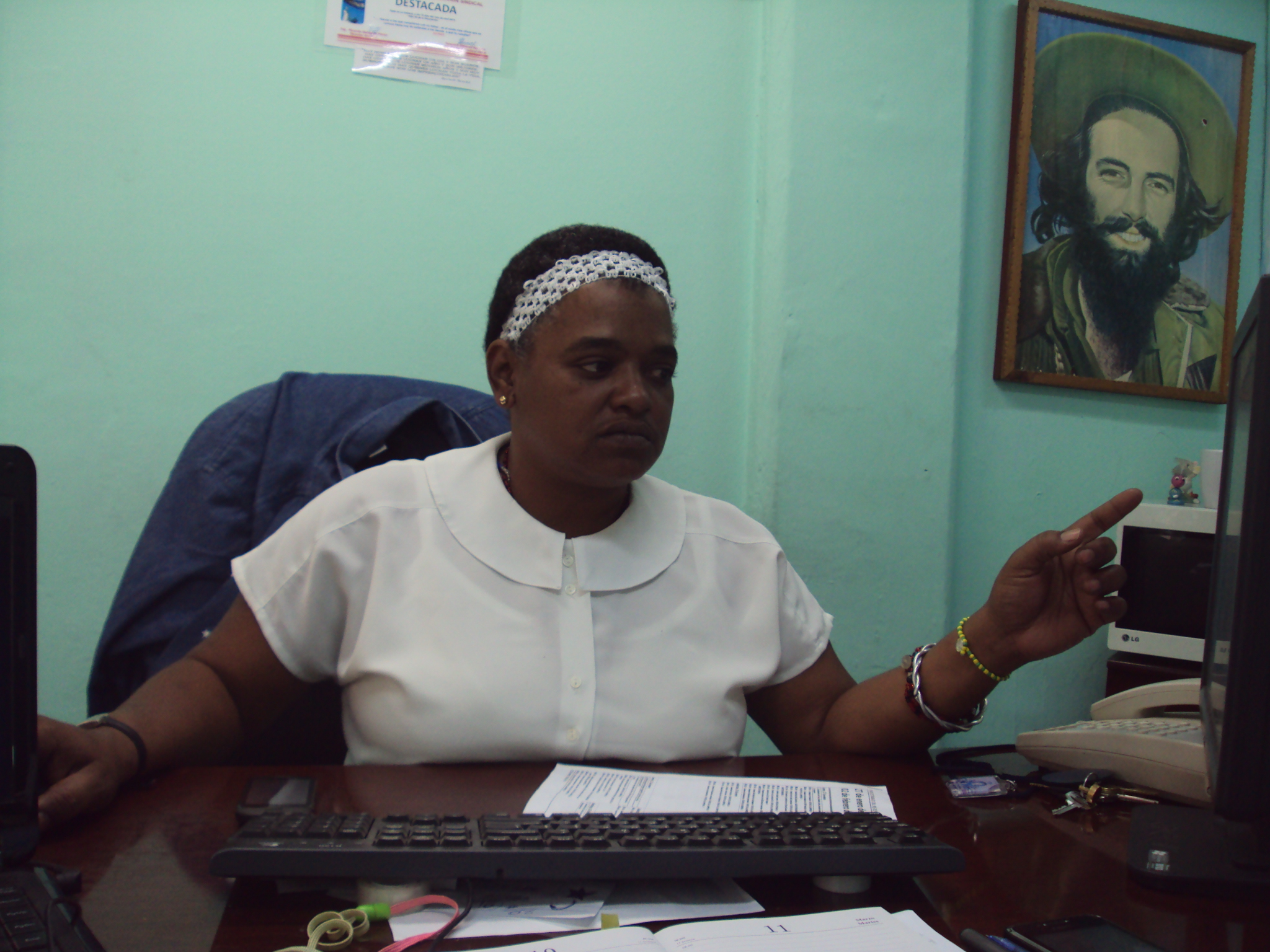 Yohanka Teresa Ribalta, directora de uso racional de la energía de la Empresa Eléctrica de La Habana